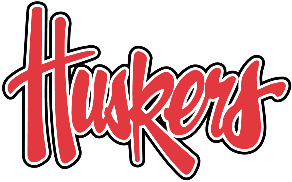 Nebraska Cornhuskers 1992-2011 Wordmark Logo v2 diy DTF decal sticker...